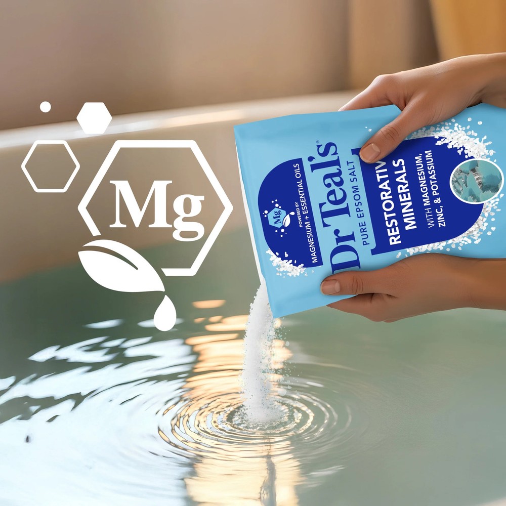Dr Teal's Restorative Magnesium Soak 3 lbs
