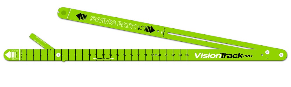 Swing Training Aids Medicus Golf trainer Alignment VisionTrack Green
