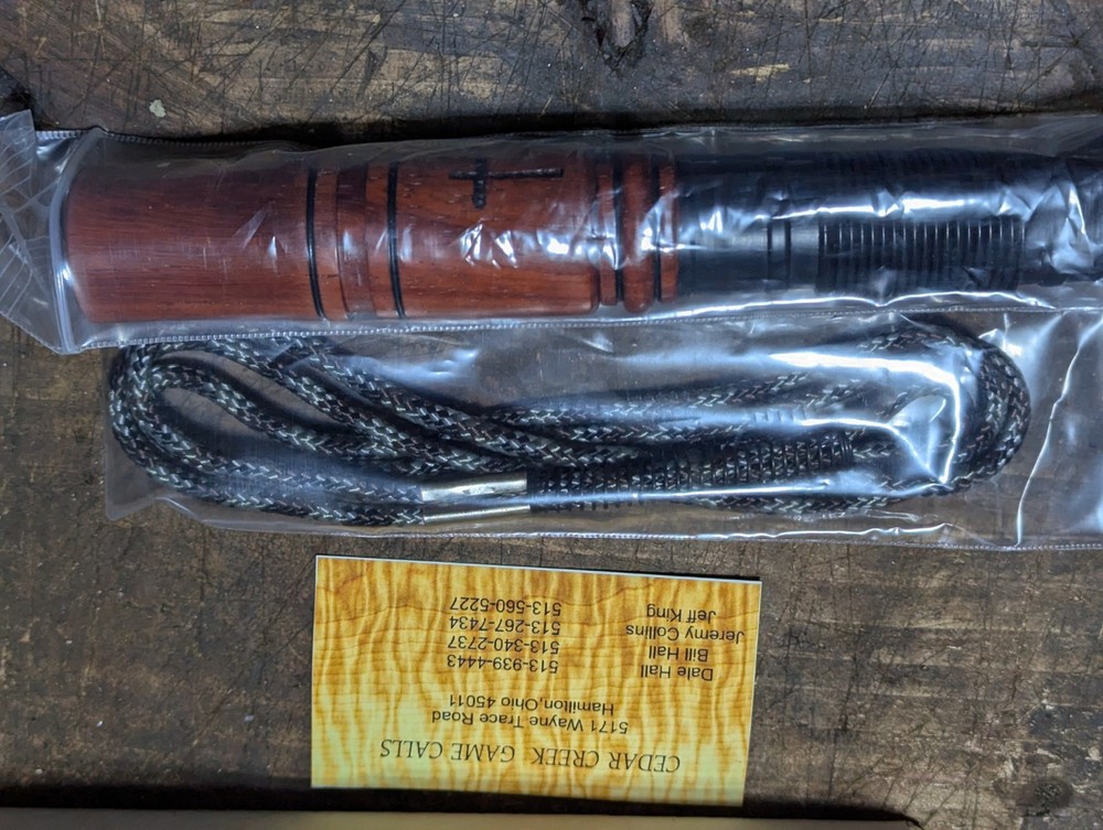A Cedar Creek Custom Made Deer Grunt Call From 2010
