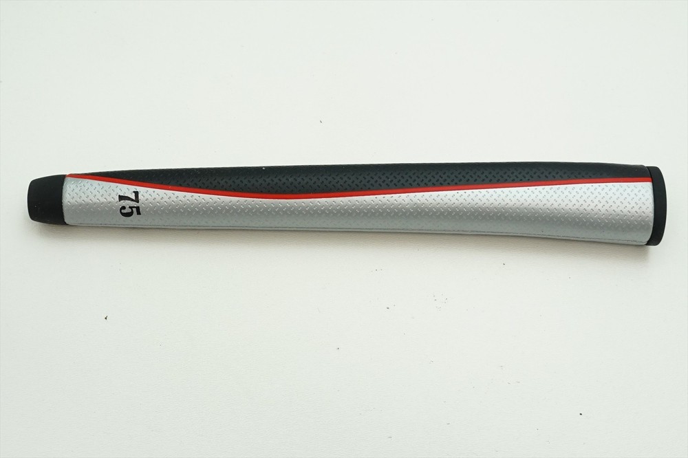 New SeeMore Golf SM75 Black/Silver Putter Grip