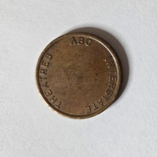 ABC Interstate Theatres Token 22mm