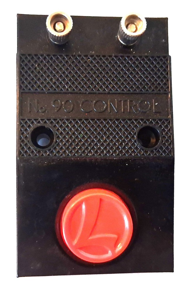 Vintage Clean 1960s Lionel Control Buttons #90 – TESTED! (B)