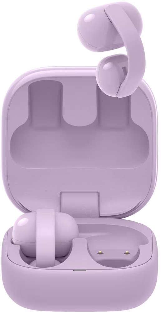 Sony - LinkBuds Clip Truly Wireless Open Earbuds - Lavender