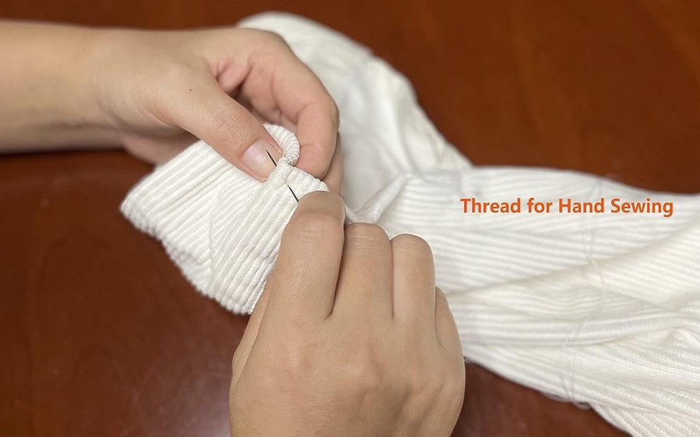 All Purpose Thread Polyester 400 Yards Each 1 White 1 Black