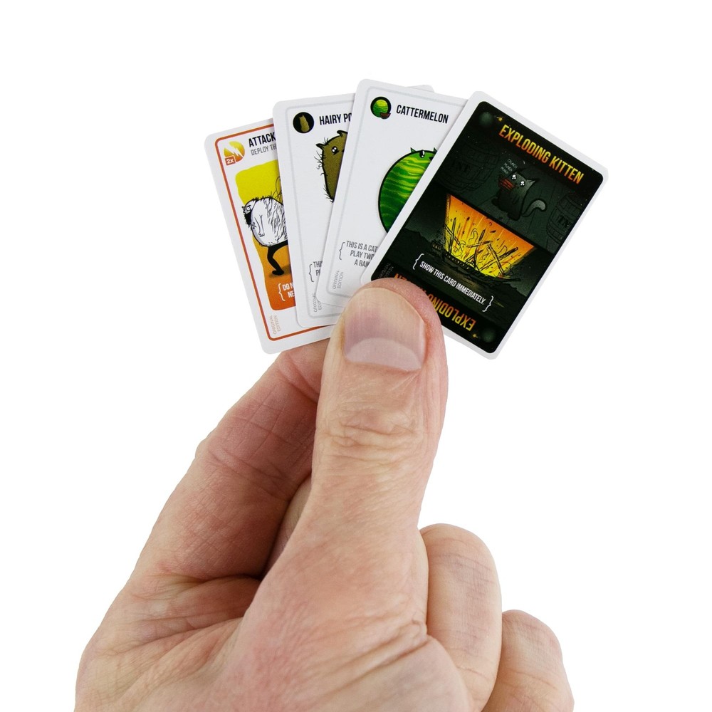 World's Smallest Exploding Kittens Card Game