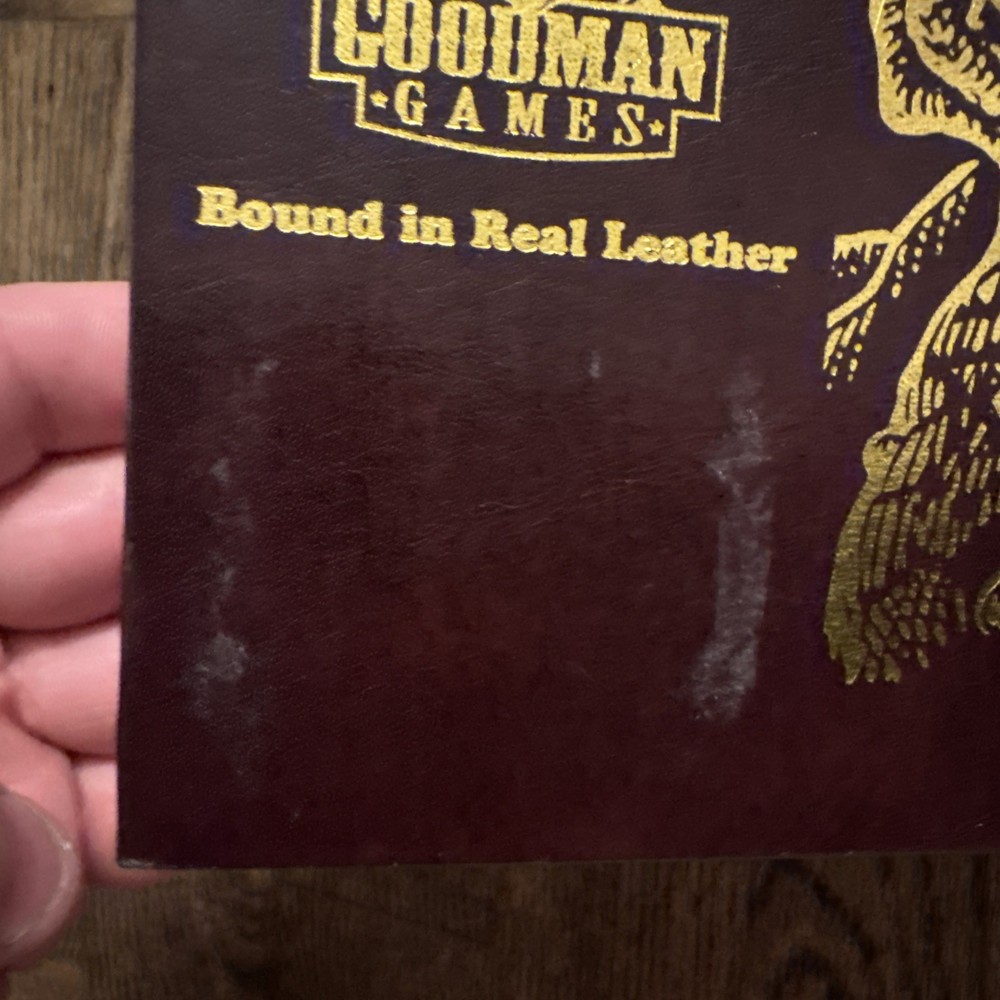 MCC RPG: Leatherbound Edition Book 1st Print