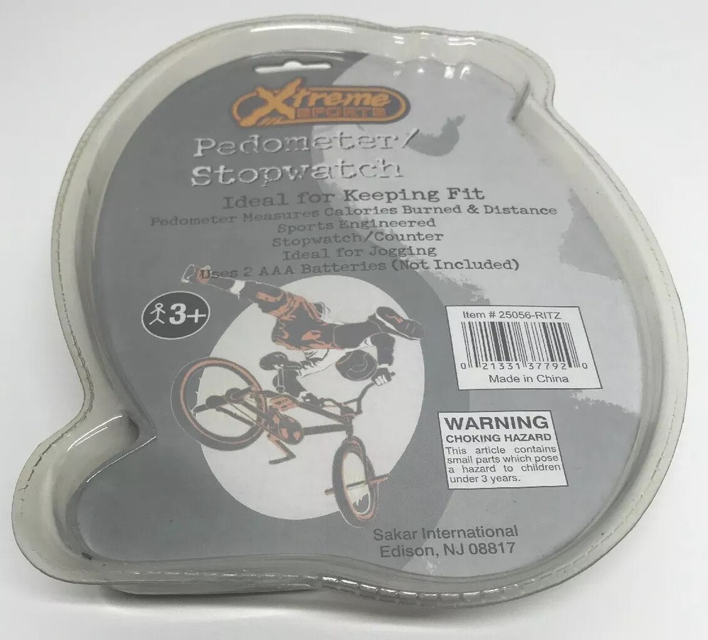 Extreme Sports Pedometer/ Stopwatch