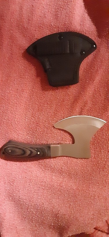 Full Tang Sharp Axe Kitchen Bone knife Camping Survival Axe Knife Stainless Stee