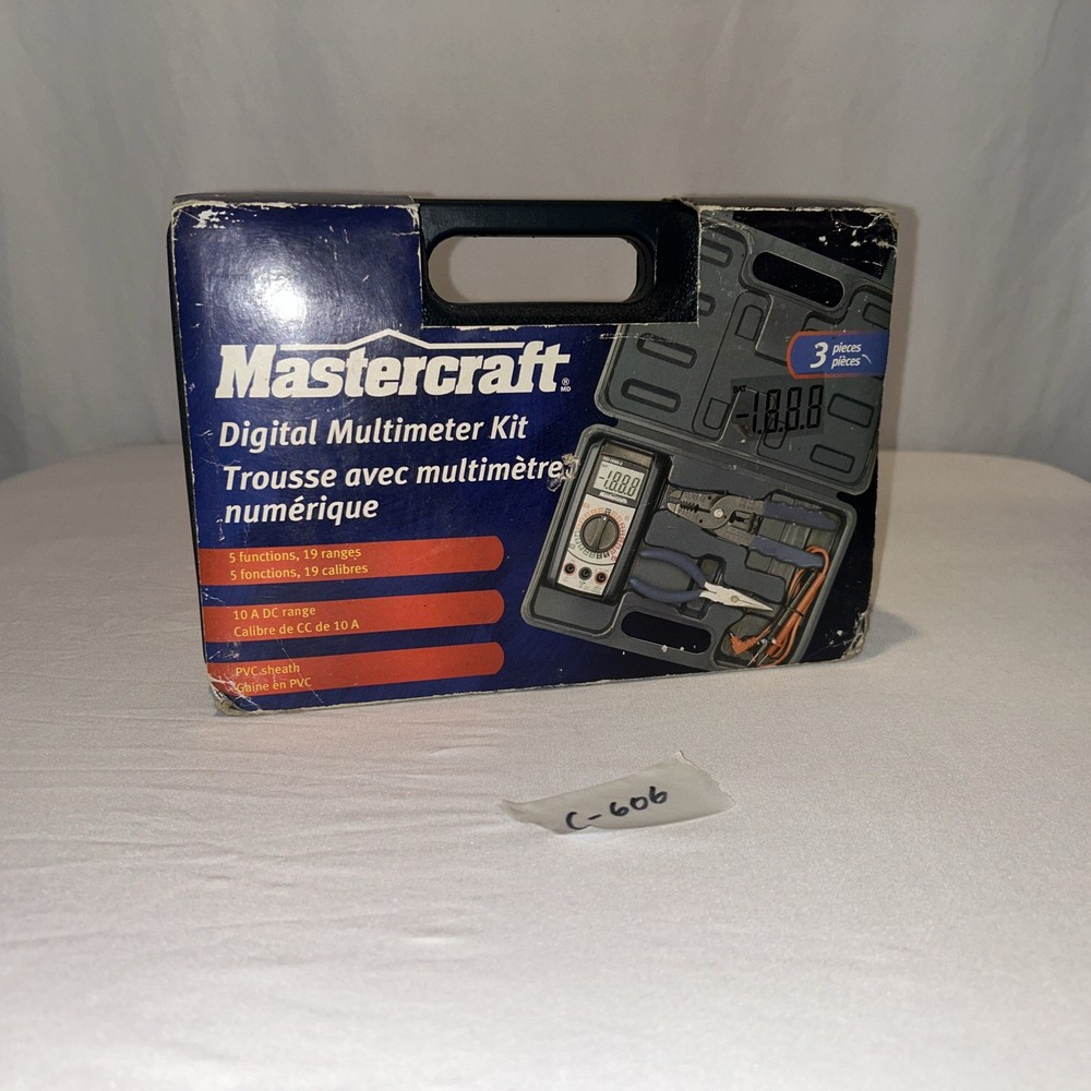 Mastercraft Digital Multimeter 052-0060-