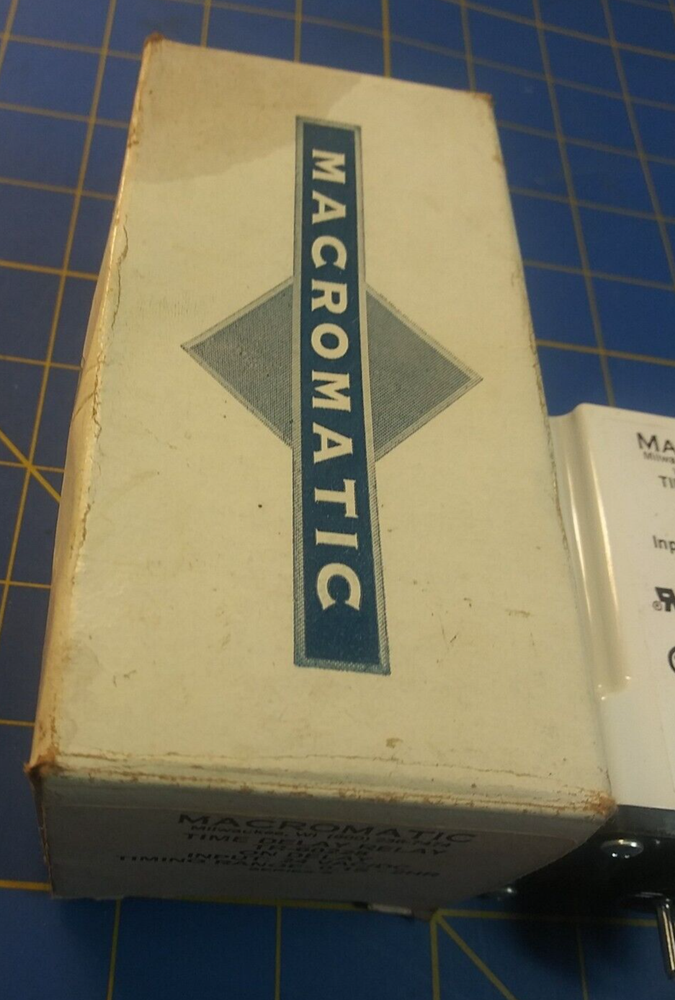 Macromatic Time Delay Relay Part# Tr-60228 Series B