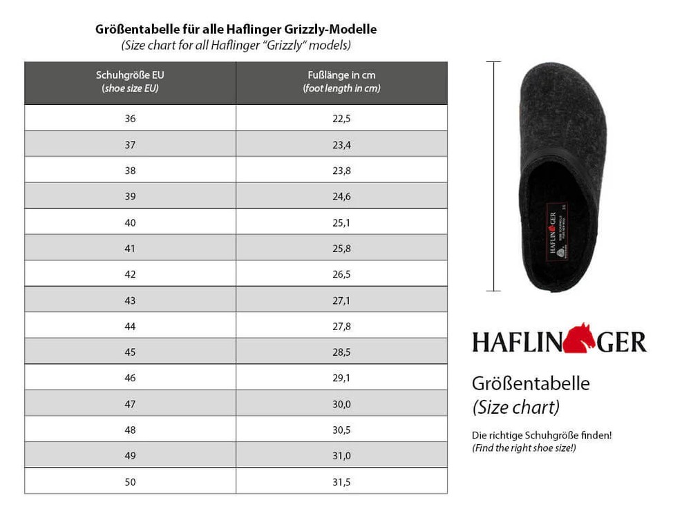 HAFLINGER® Kris Unisex Clogs | Grizzly, Graphite/Gray