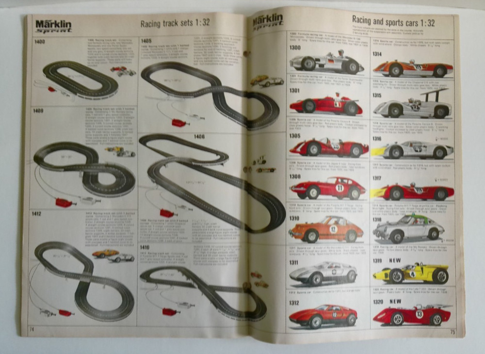 Vintage Marklin 1973 E Catalog