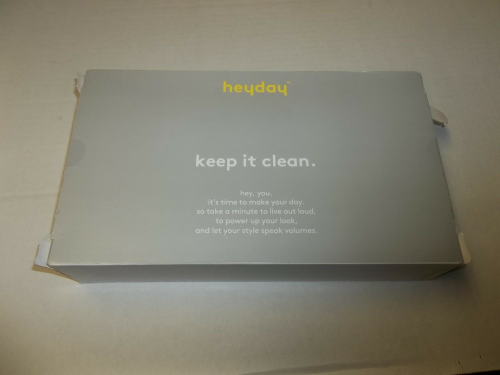 New Heyday White UV Sanitizing Box For Small Electronics