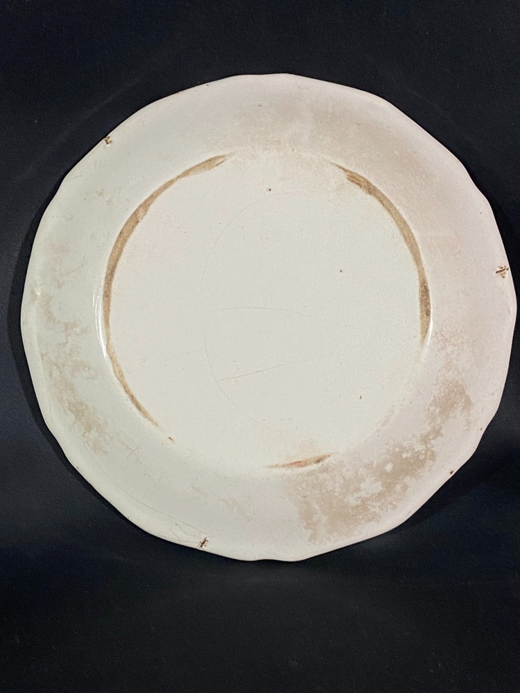 Nevers Faience Plate Style Revolutionary XIX