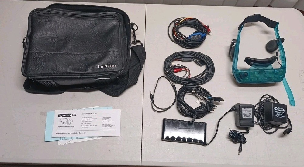 IO Display Systems I-Glasses HRV High Resolution Video Headset