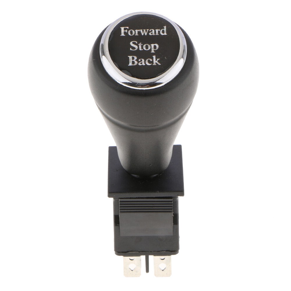 Black Forward Stop Back Switch Push Rod Switch for Children Toy
