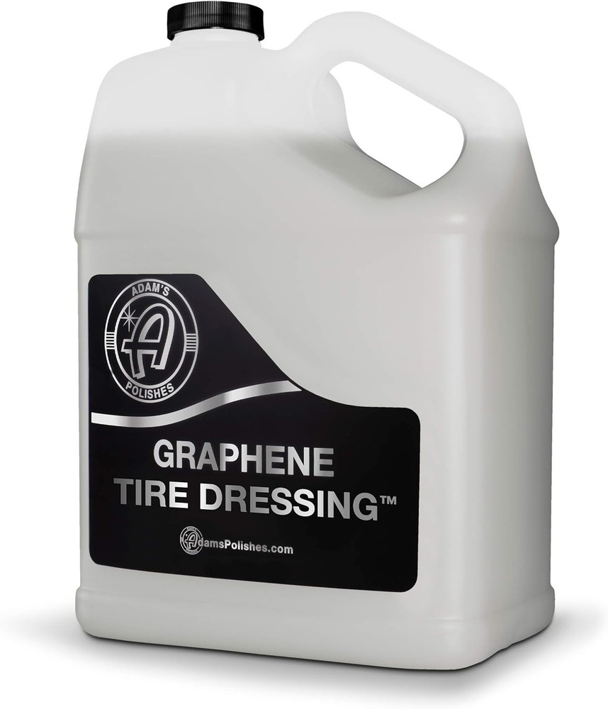 Gallon Graphene Tire Dressing - Ceramic Silicone Finish, Water-Based, Zero Sling