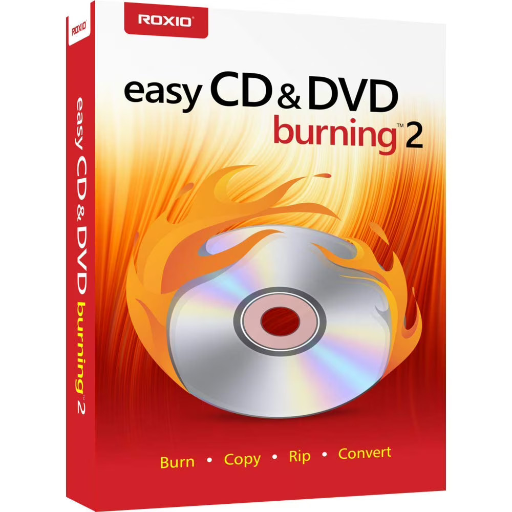 Corel Roxio Easy CD & DVD Burning 2 - Disc Burner & Video Capture