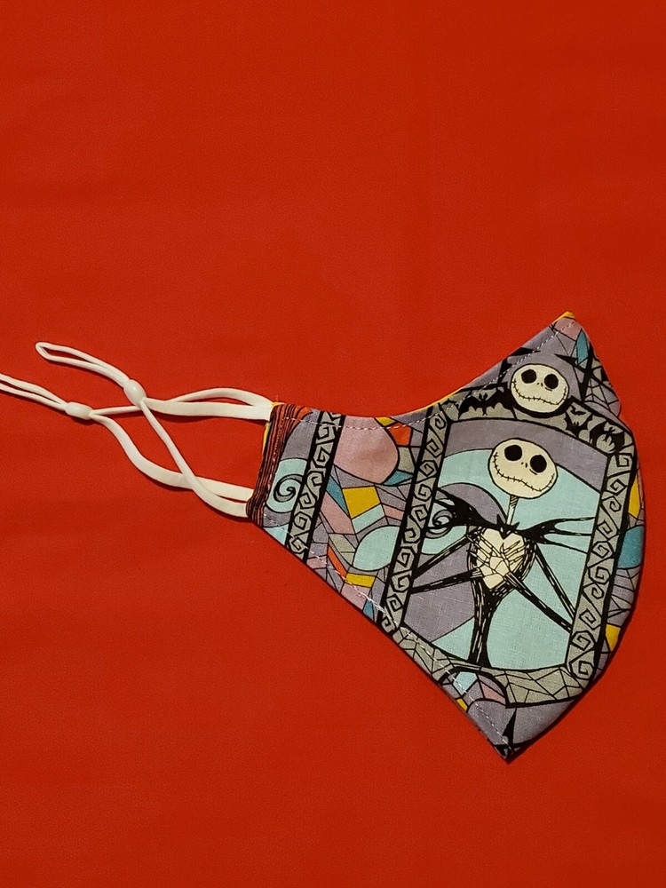 Youth Nightmare Before Christmas Adjustable Face Mask
