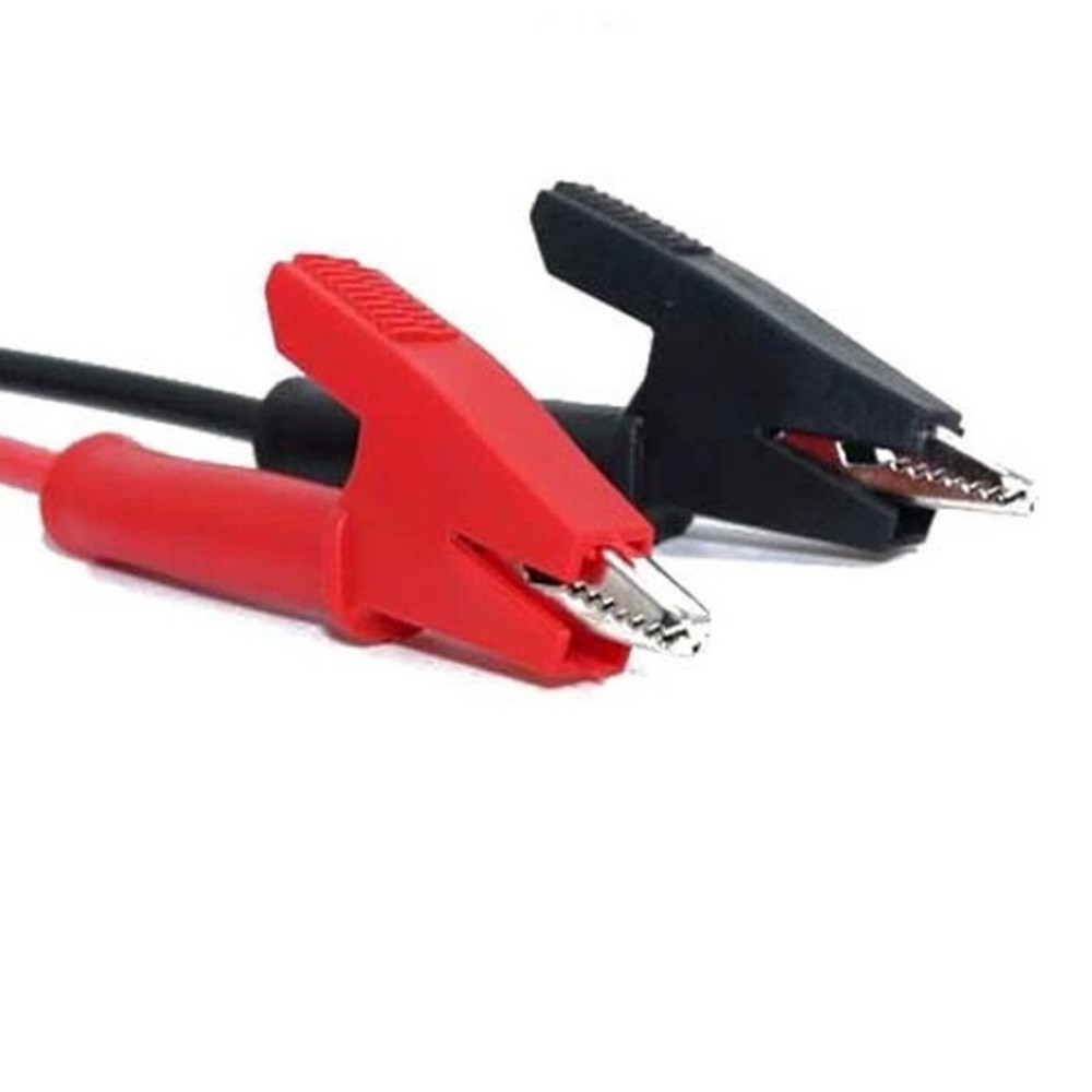 For alligator Clip Test Leads with Enhanced Safety for Electrical Testing