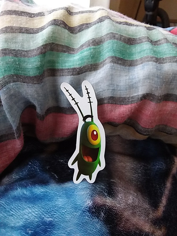 Plankton Sticker From Spongebob SquarePants