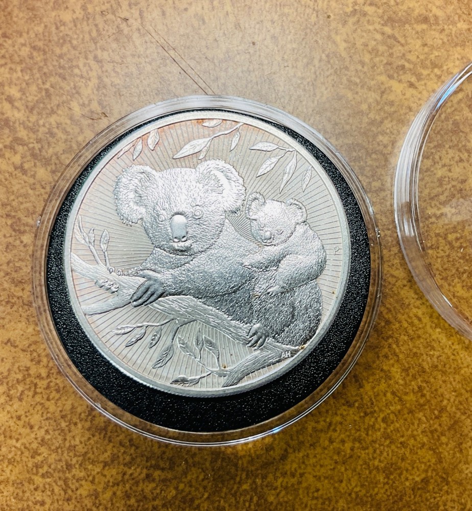 2018 Australia 2 oz Silver Koala $2 Coin.