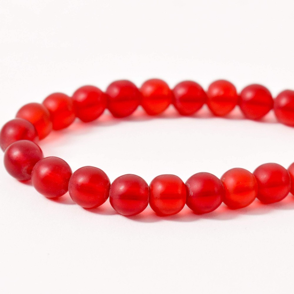 Cranberry Translucent Red Trade Beads