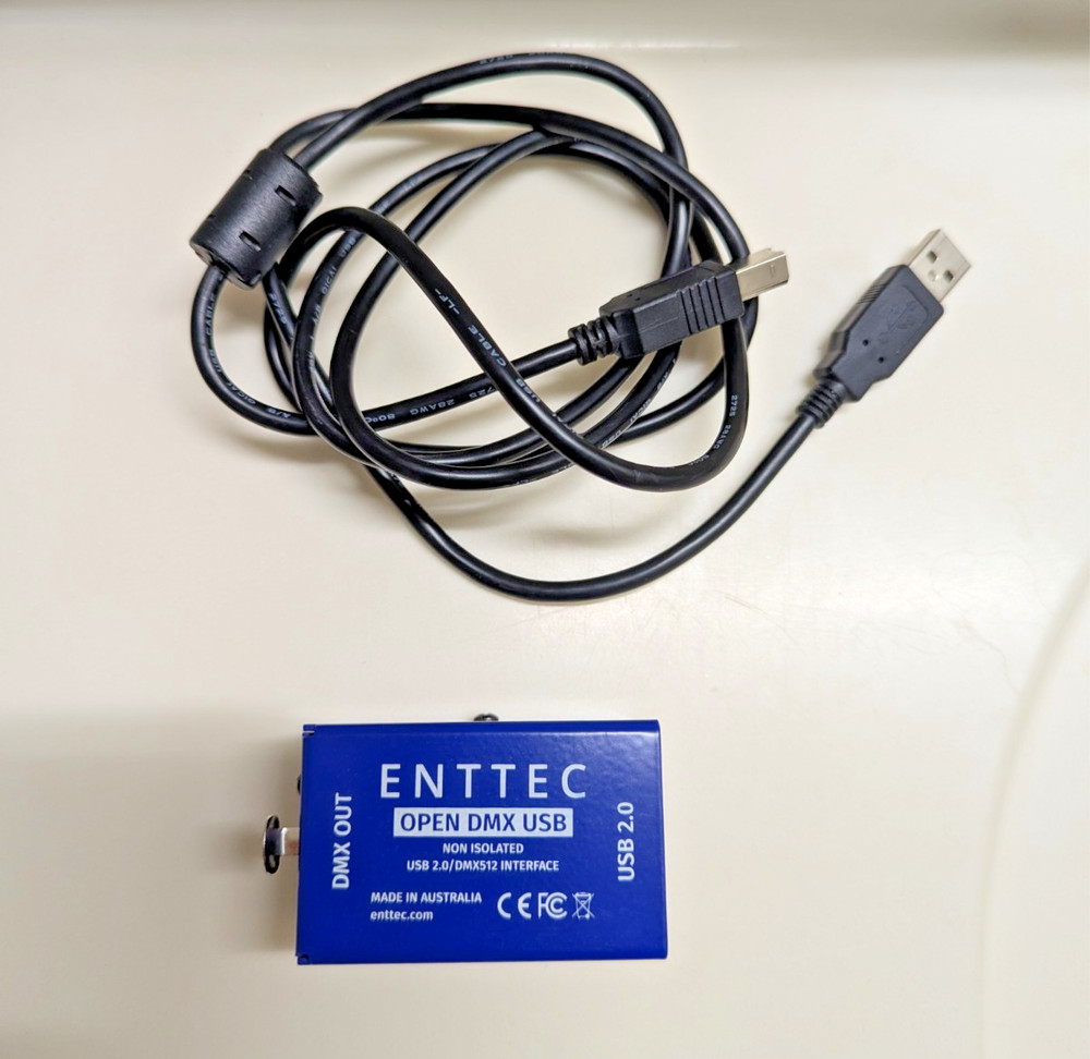 ENTTEC 70303 Open DMX USB Lighting Interface Controller Non Isolated 512
