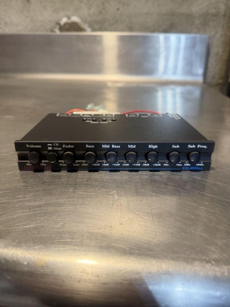 Earthquake EQ-4000PX Car Equalizer