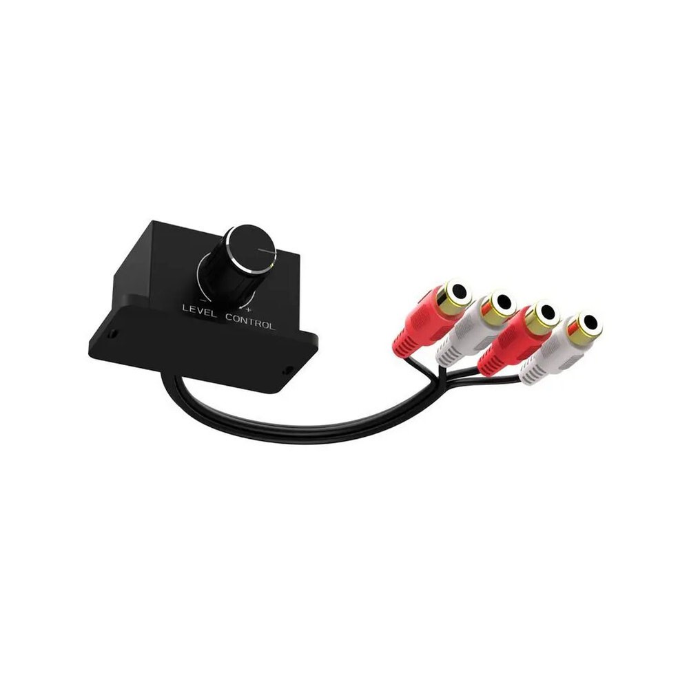 Car Remote Amplifier Level Controller Bass Knob Volume Control Cable Universal