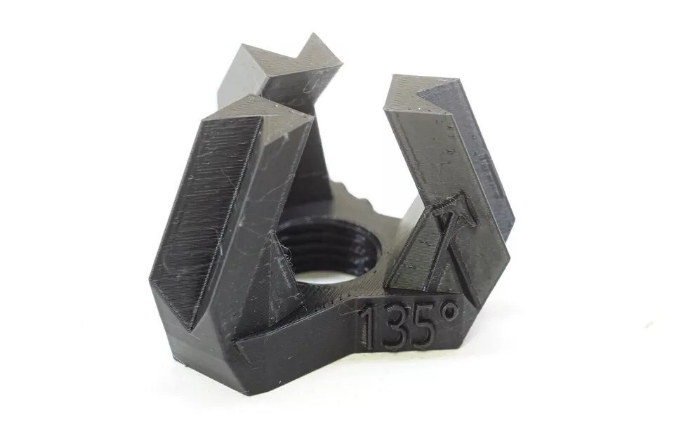 Drill Bit Sharpener Guide w/ 3 angles for Dremel Rotary Tool (M19-2 Thread)