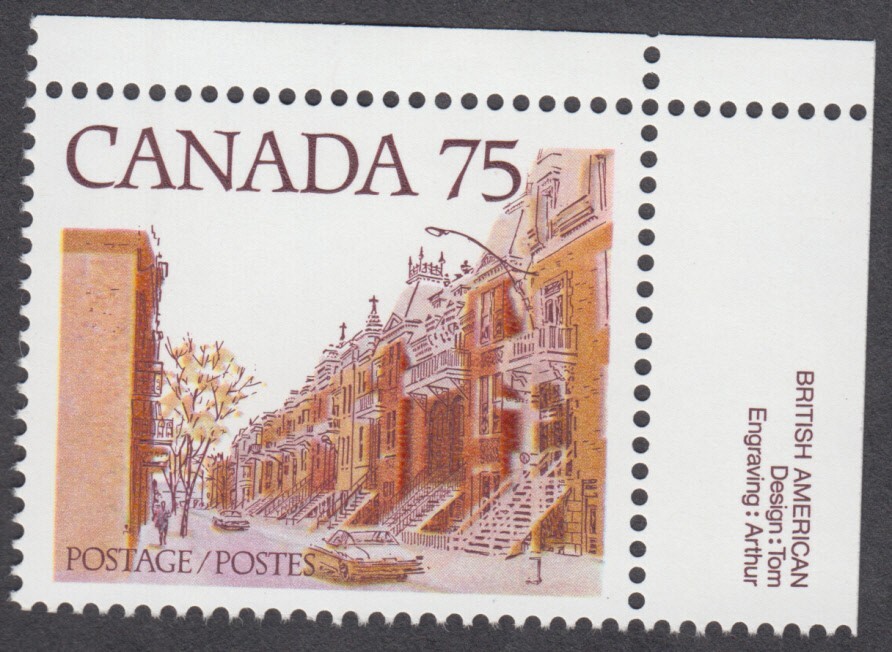 Canada - #724 Row Houses - MNH
