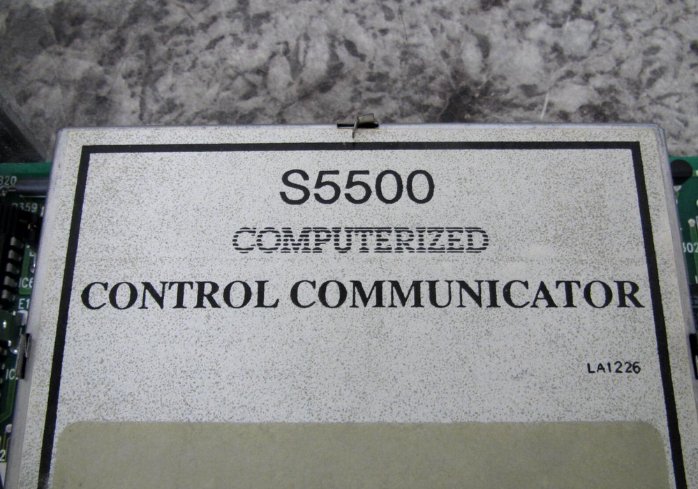 Napco S5500 Computerized Control Communicator Alarm Panel Circuit Board Used
