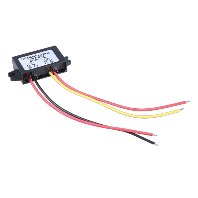 Car Power Regulator, Step Down Converters Module 14V to 12V Conversion Module