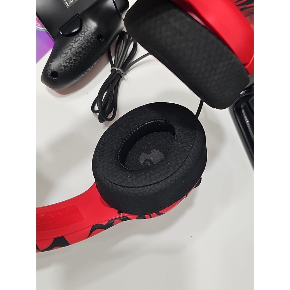 PDP Spirit Red Bundle: Advanced Wired Controller & Wired Headset *OPEN NEW*