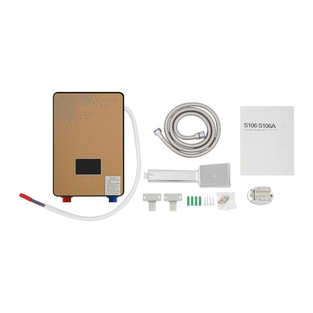 Instant Electric Tankless Hot Water Heater On Demand Whole House 110V 4500W New