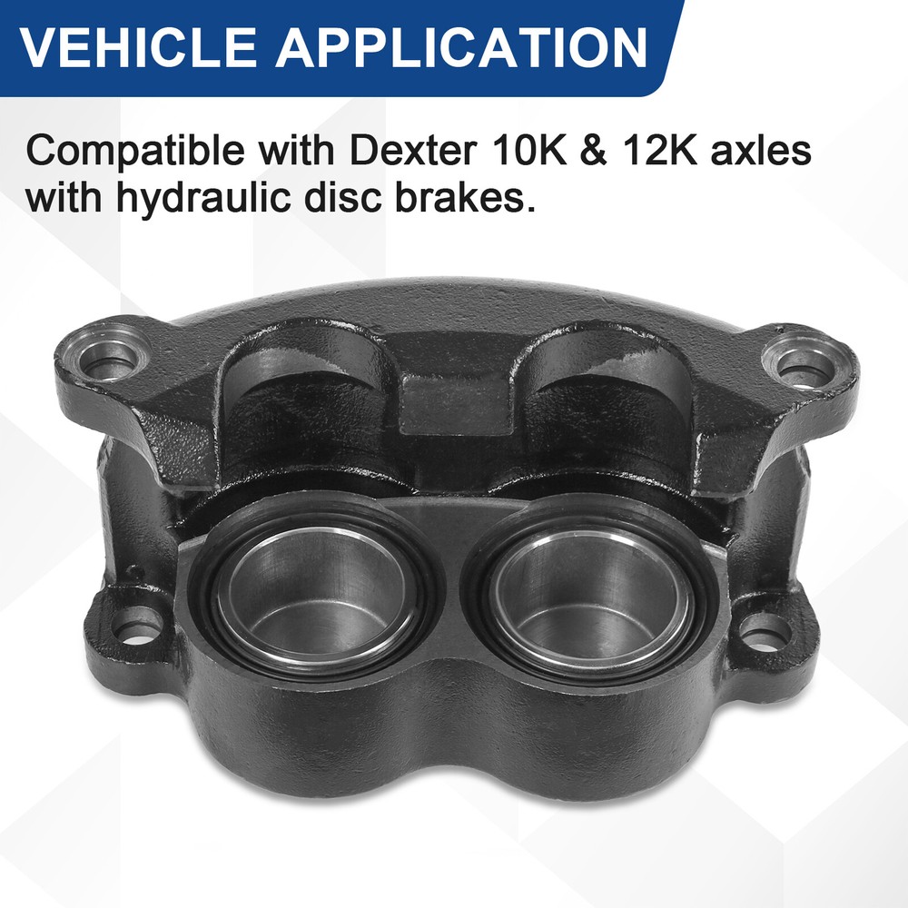 Disc Brake Caliper Fit Dexter For Dexter 10K-12K Hydraulic Trailer Disc Brakes