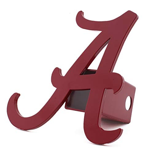 Solid Metal Custom Shaped Hitch Cover (Alabama)