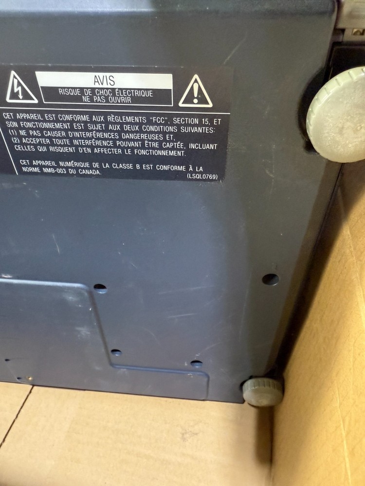 Polaroid 240 LCD Projector no remote or cables