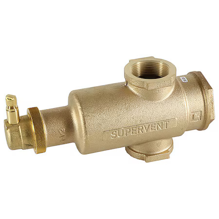 Resideo Pv150/U Hydronic Air Vent, 1 1/2 Fnpt