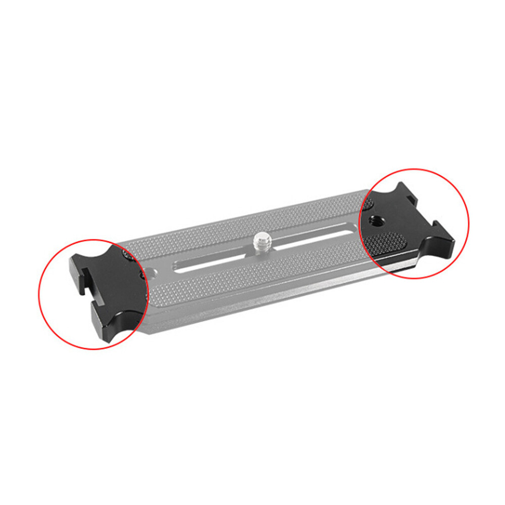 DSLR Camera Quick Release L Plate Tripod Head Vertical Mount for Photography