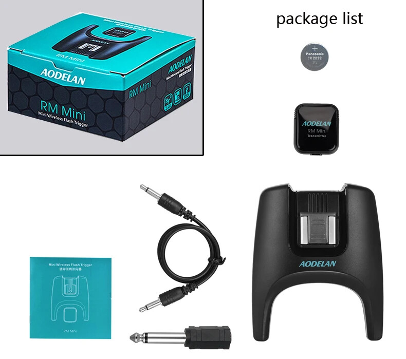 Wireless Flash Trigger 2.4G Remote Control Studio Light Receiver Transmitter Set