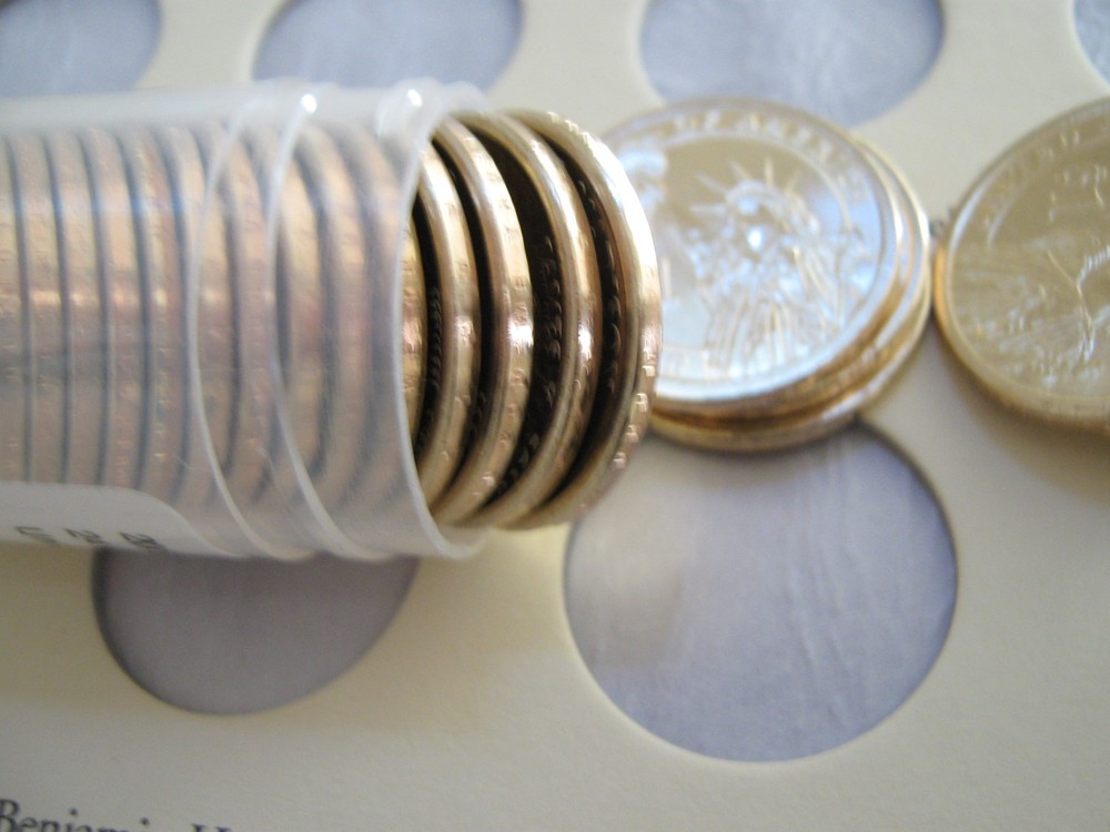 Presidential Dollars , 2007-2012 , 24 Uncirculated Dollars , Folder