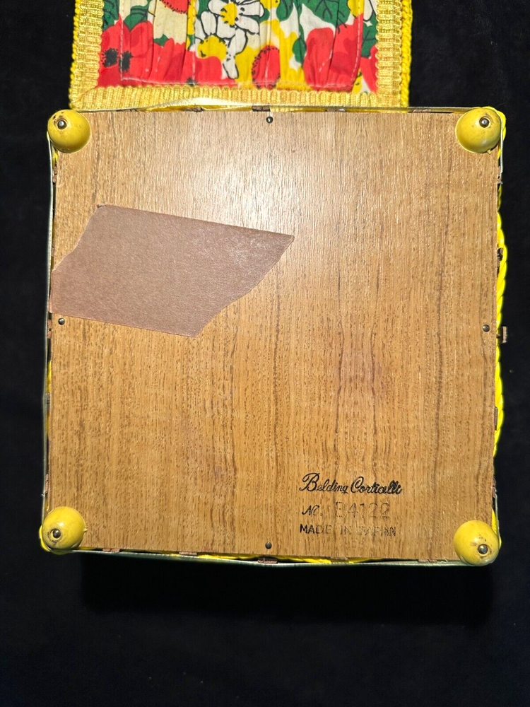 Vintage Belding Corticelli Sewing Box