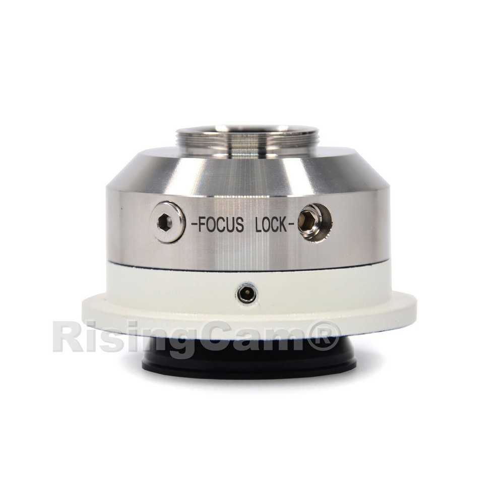 Focusable 0.35x microscope C mount adapter for Nikon trinocular microscope