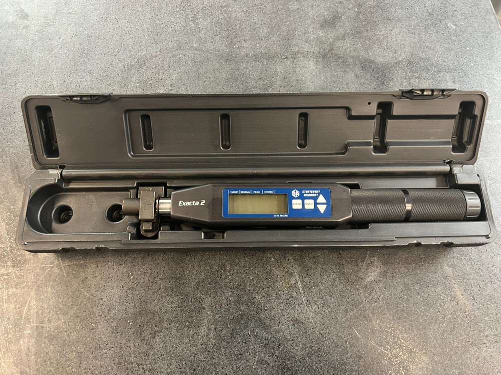 Sturtevant Richmont Exacta 2 Digital Torque Wrench 75 FT-LB