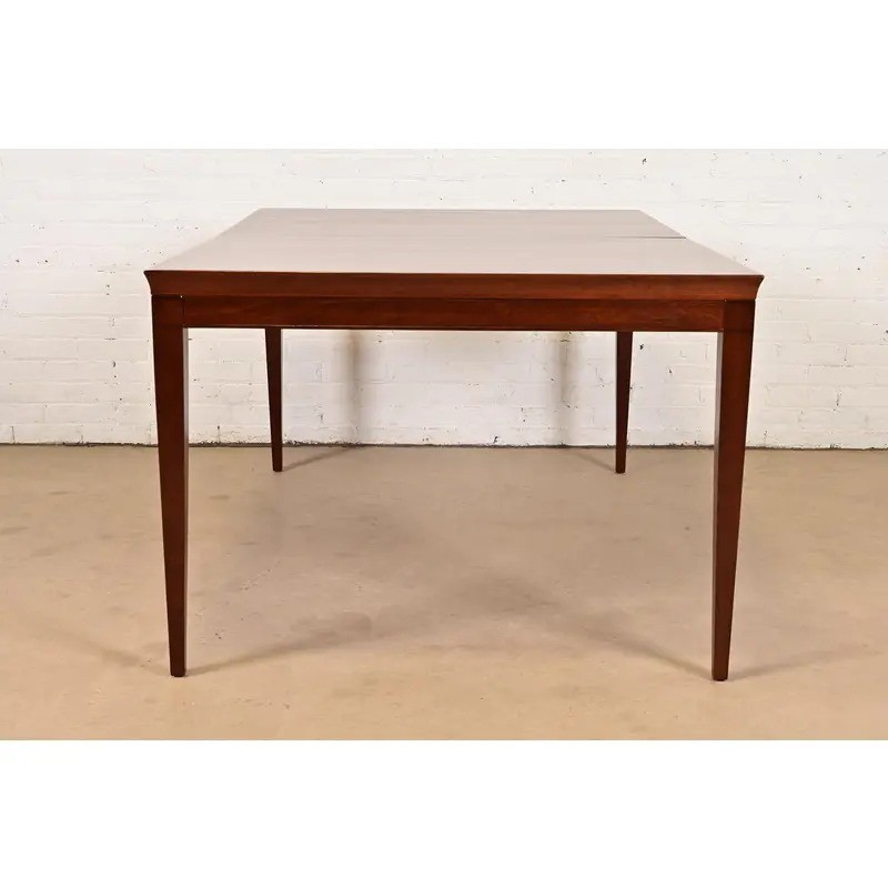 Drexel French Regency Mahogany Extension Dining Table, Newly Refinished