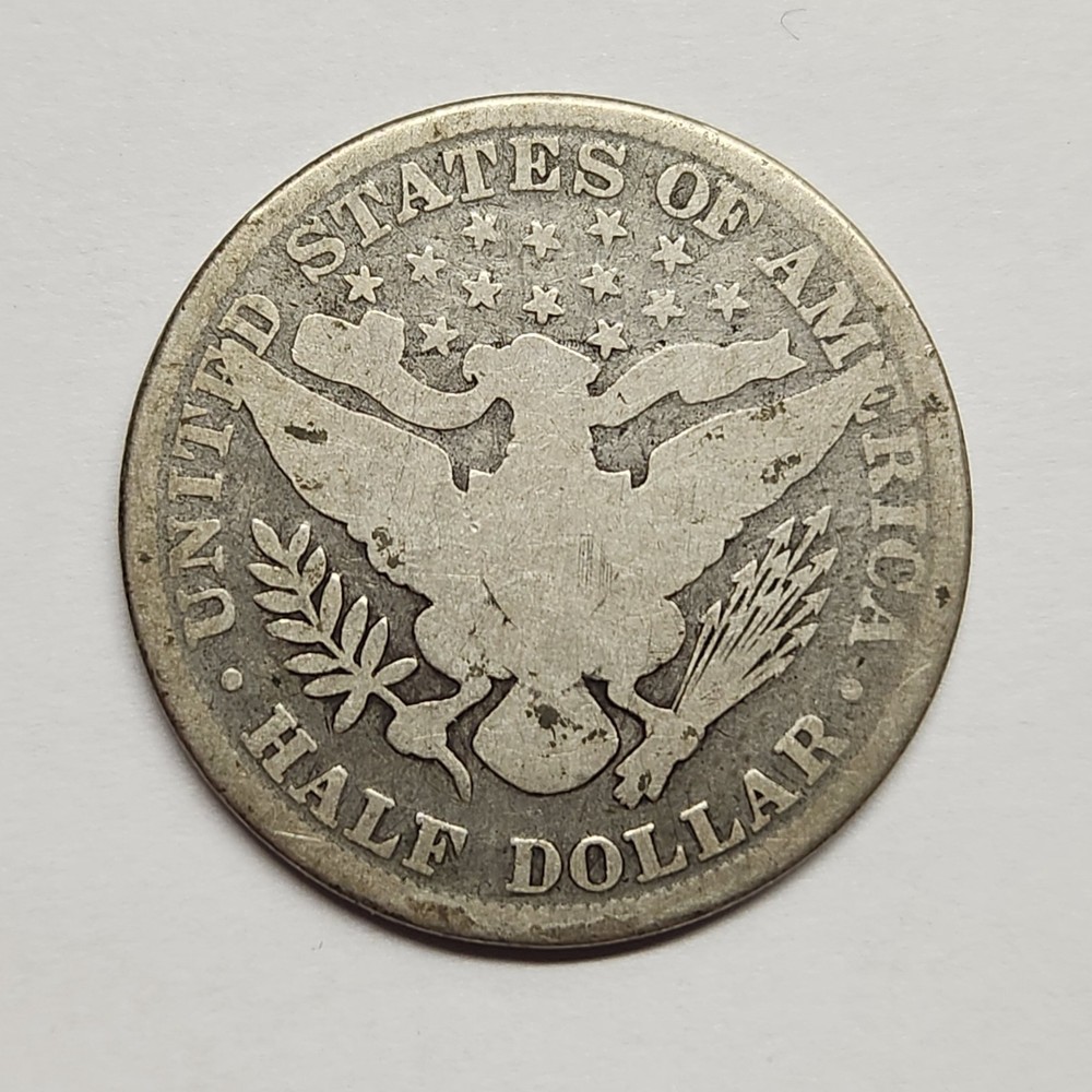 1892 Barber Half Dollar – Solid Good