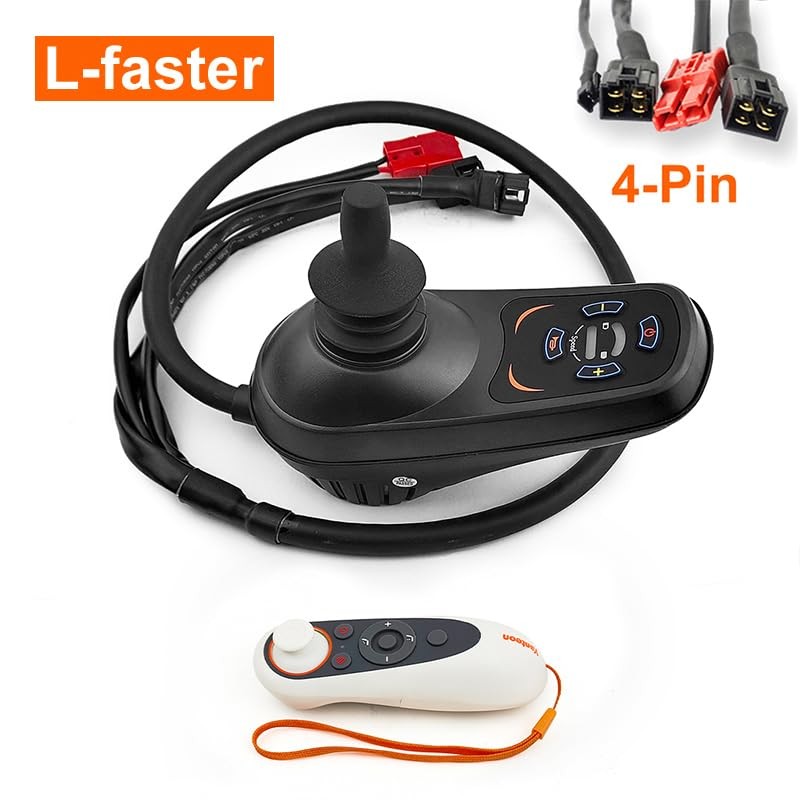 24V Dual Drive Brushed Motor Joystick Controller Forward Reverse Max Current