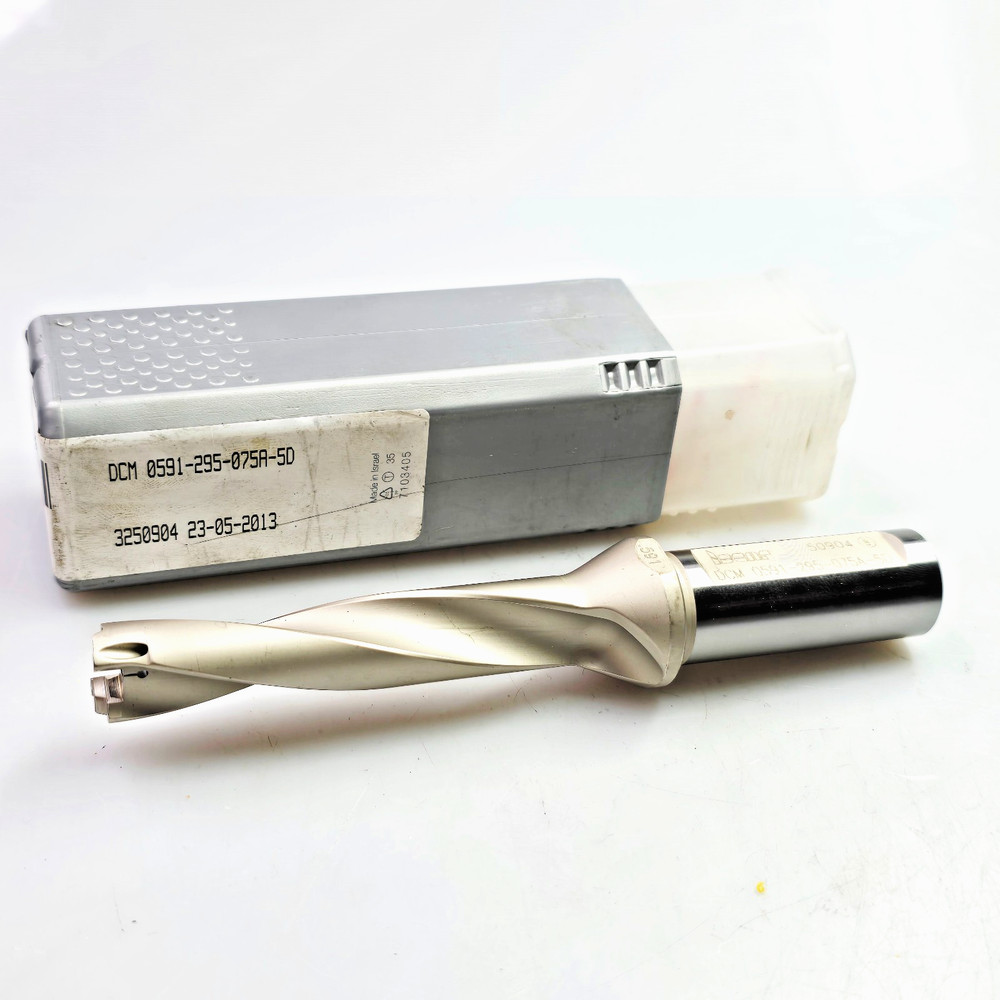 Iscar DCM 0591-295-075A-5D (0.591" - 0.625") Replaceable Tip 5xD Indexable Drill